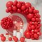 Red Balloon Garland Arch Kit - 110pcs Matte Latex Balloons in 5/10/12/18 Inch Sizes